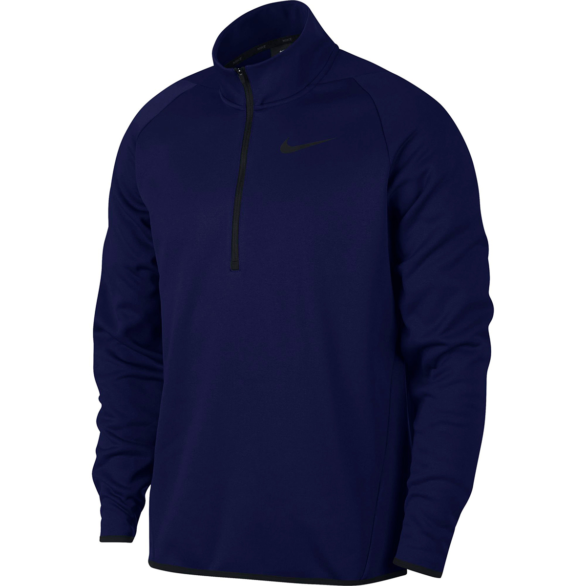 Nike Men's Therma-Fit Quarter-Zip Pullover - Blue, L