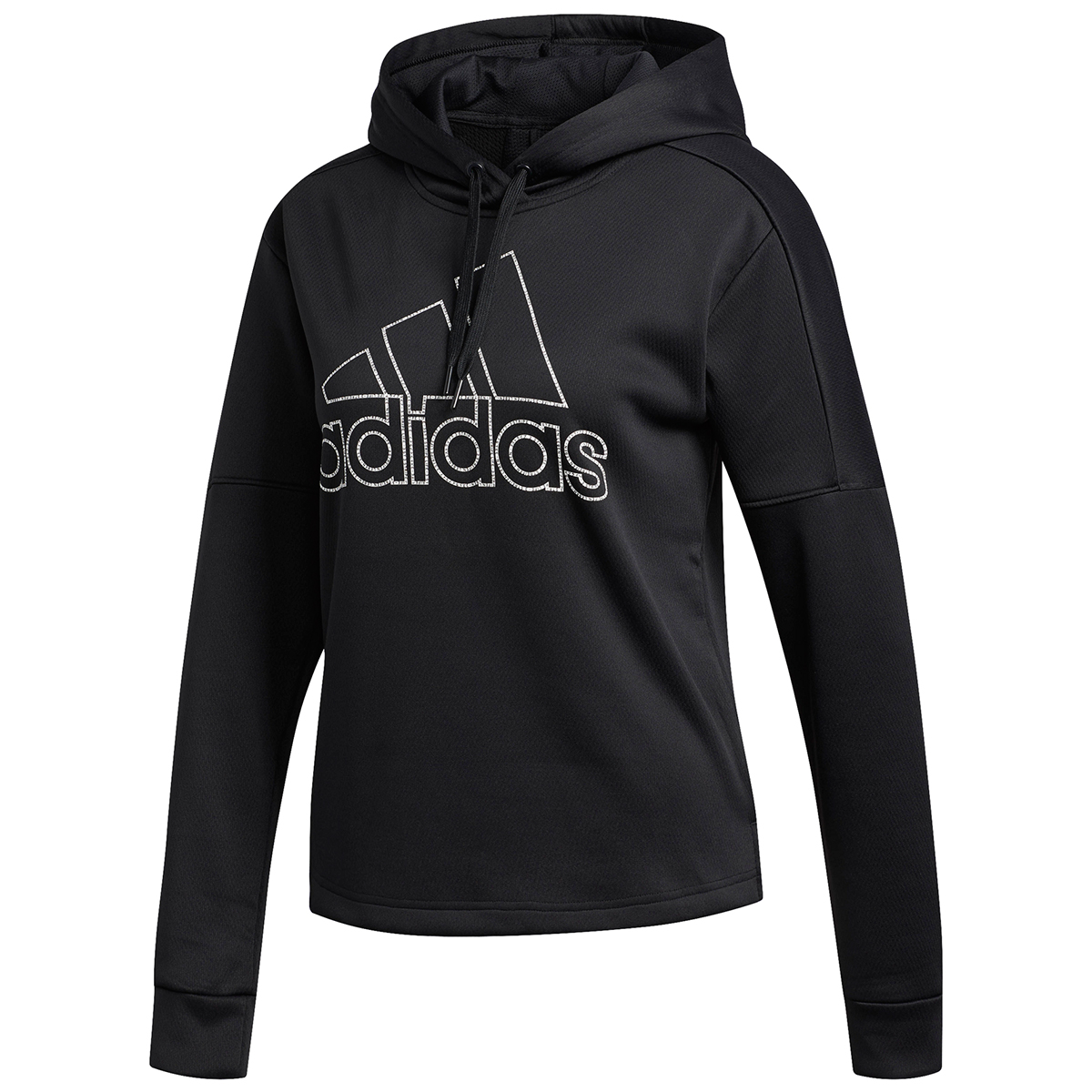 Adidas Women's Team Issue Badge Of Sport Pullover Hoodie - Black, L