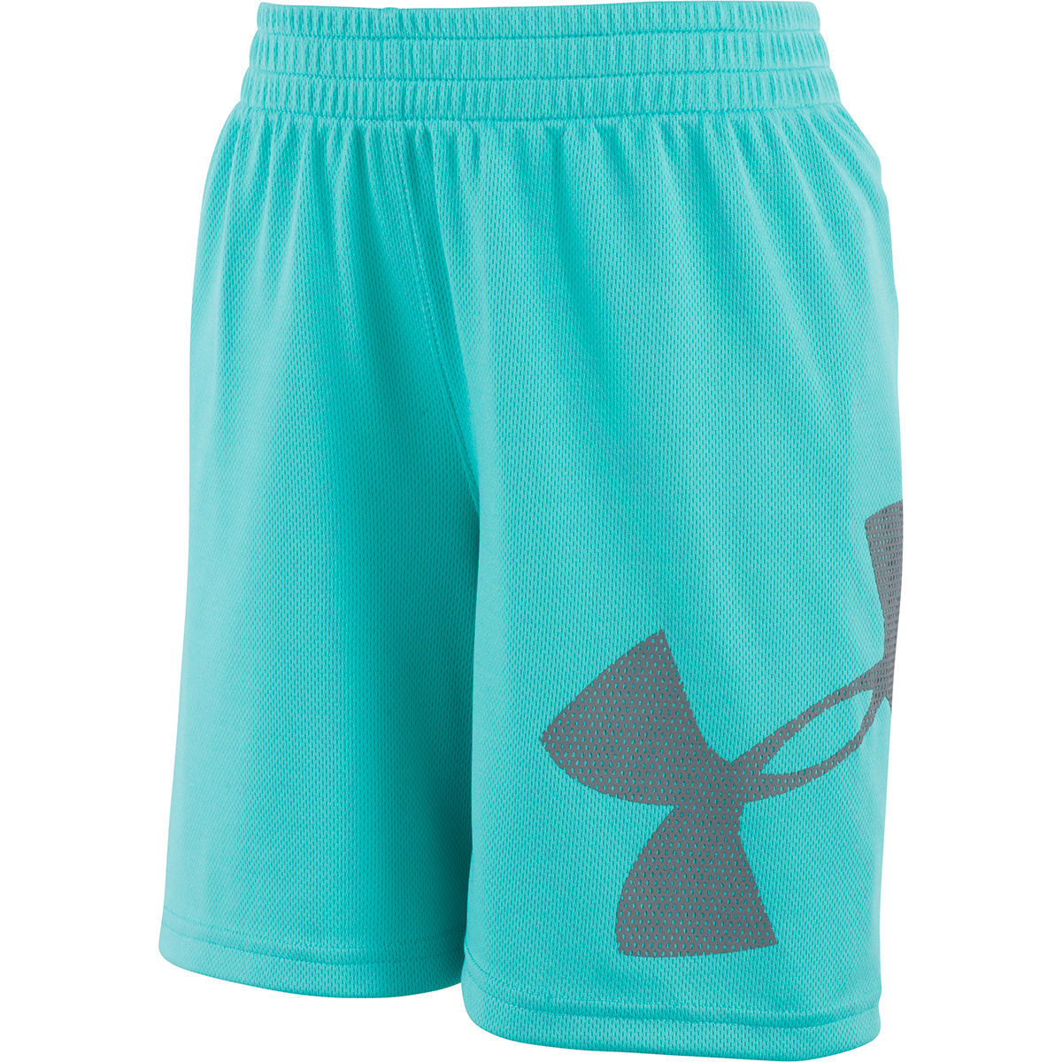 Under Armour Little Boys' Zoom Striker Shorts - Green, 4