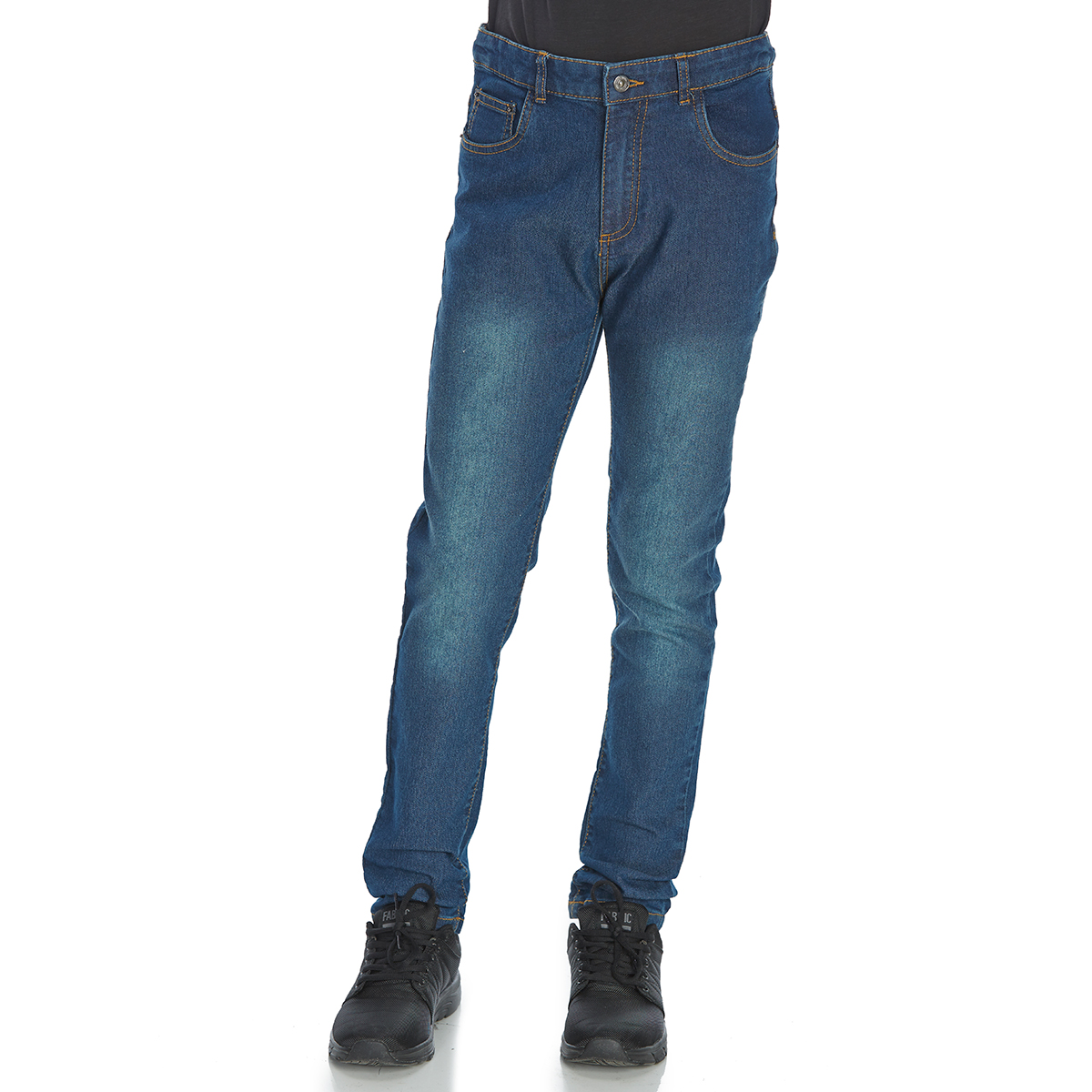 Minoti Big Boys' Skinny Denim Jeans - Blue, 8-9