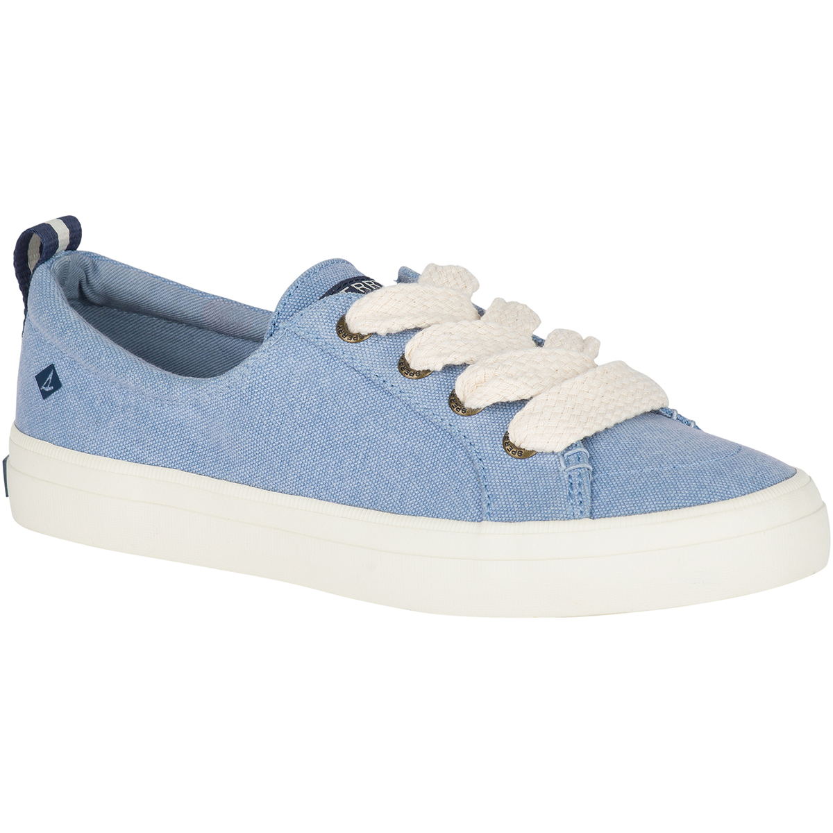 Sperry Women's Crest Vibe Chubby Lace Sneakers - Blue, 10