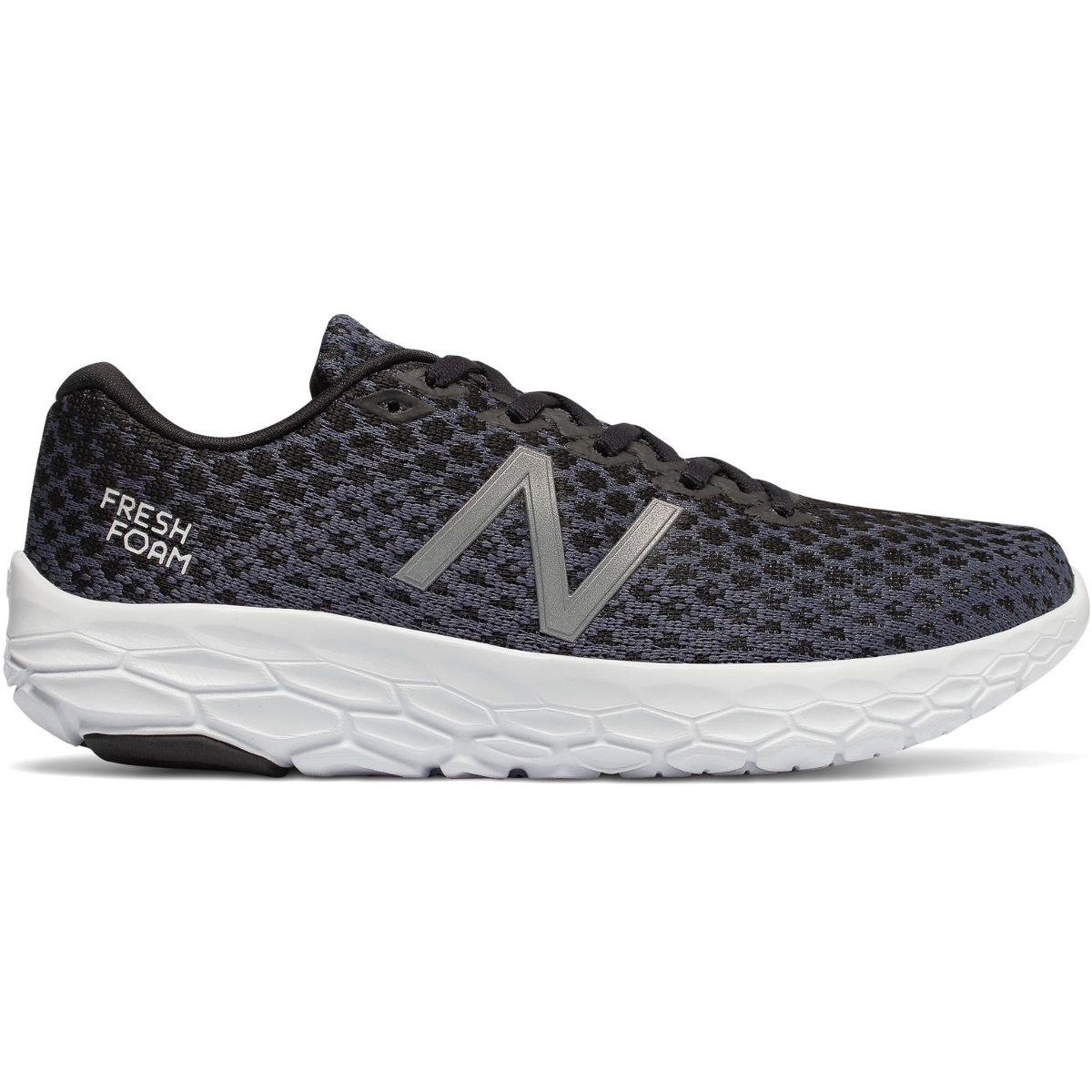 New Balance Women's Fresh Foam Beacon Running Shoes - Black, 7