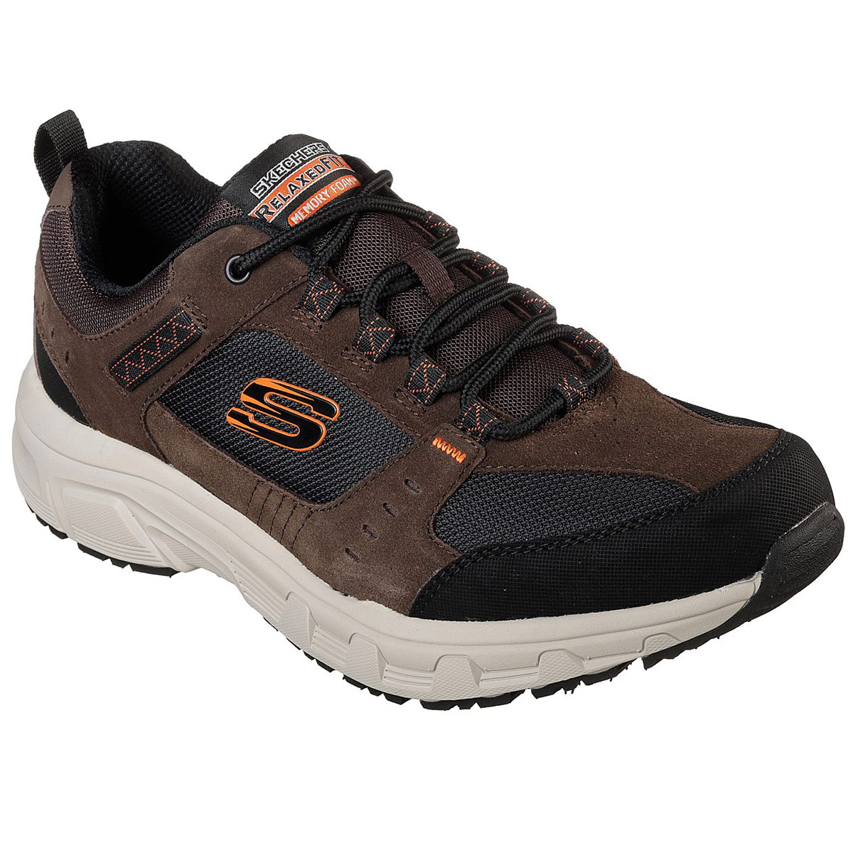 Skechers Men's Relaxed Fit: Oak Canyon Sneakers, Wide - Brown, 9