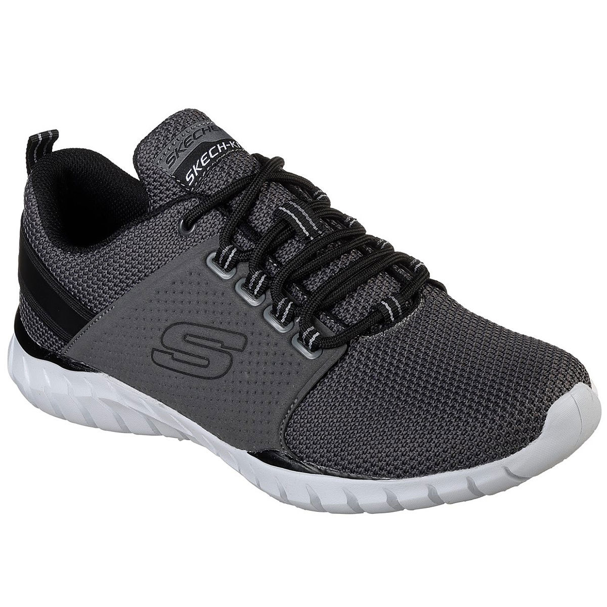 Skechers Men's Overhaul A " Primba Sneakers - Black, 12