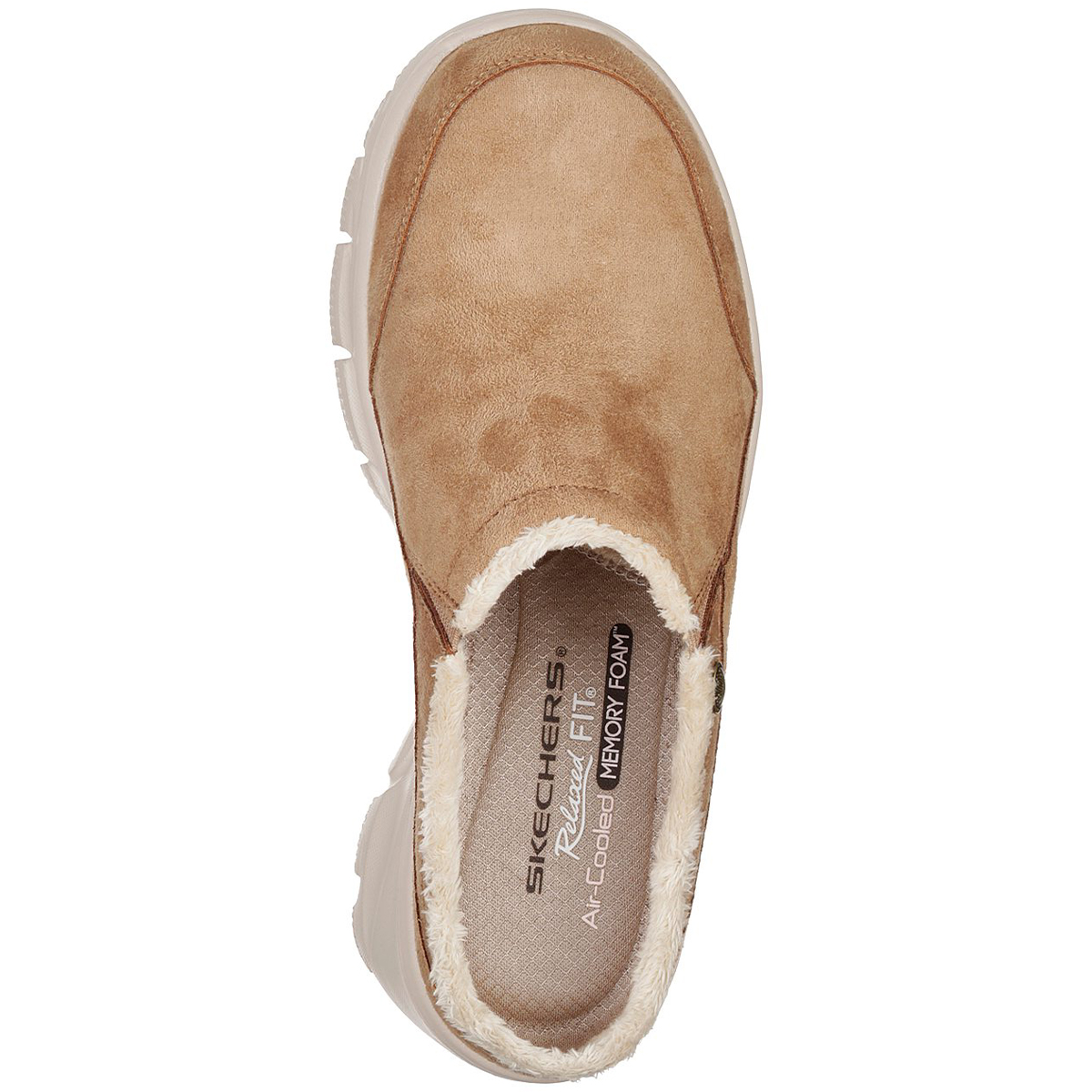 skechers relaxed fit easy going latte clog