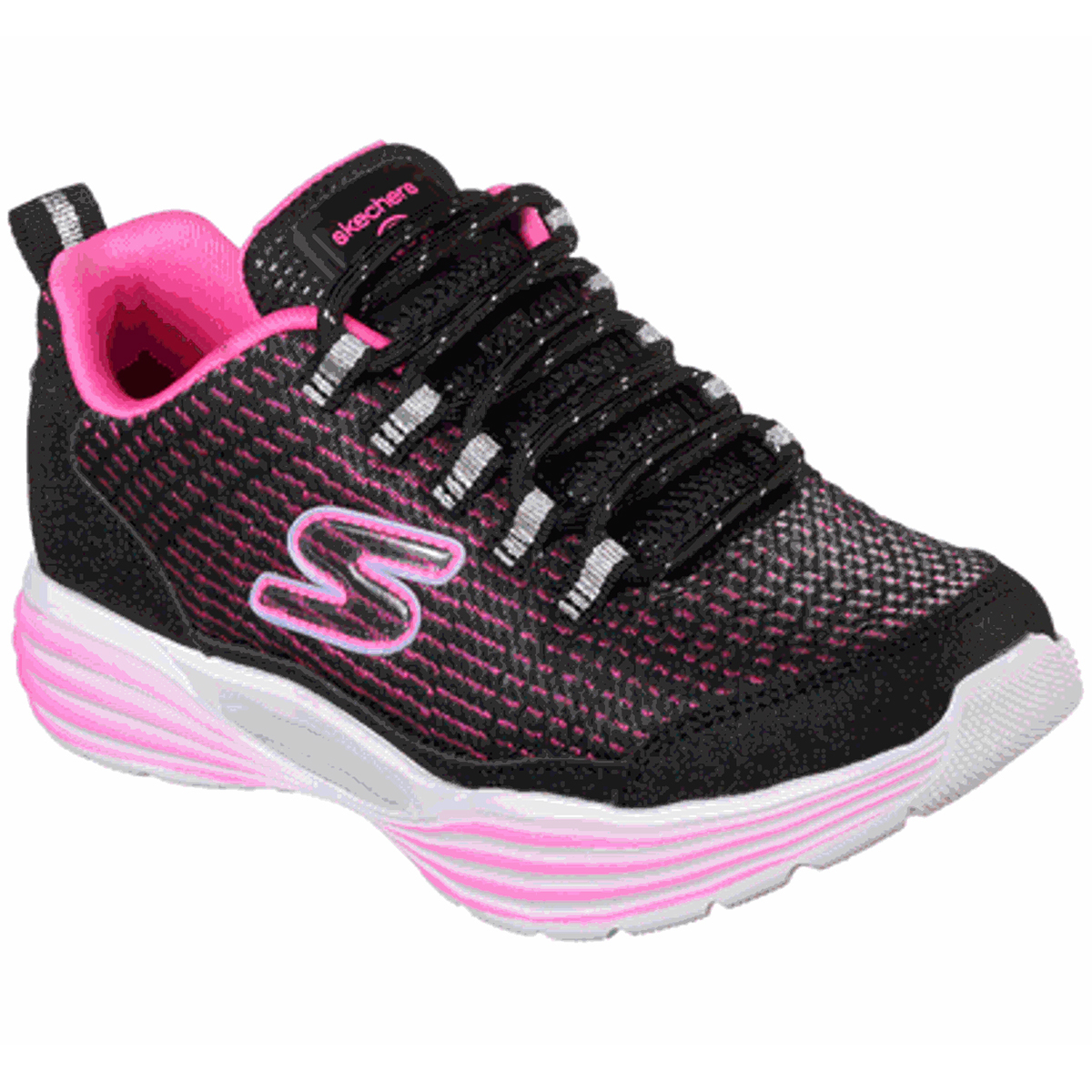 Skechers Little Girls' S Lights: Luminators Luxe Sneakers - Black, 13