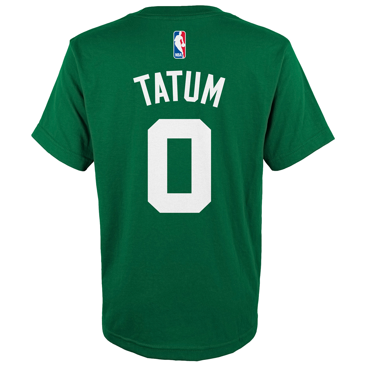 Boston Celtics Big Boys' Jayson Tatum #0 Name And Number Short-Sleeve Tee