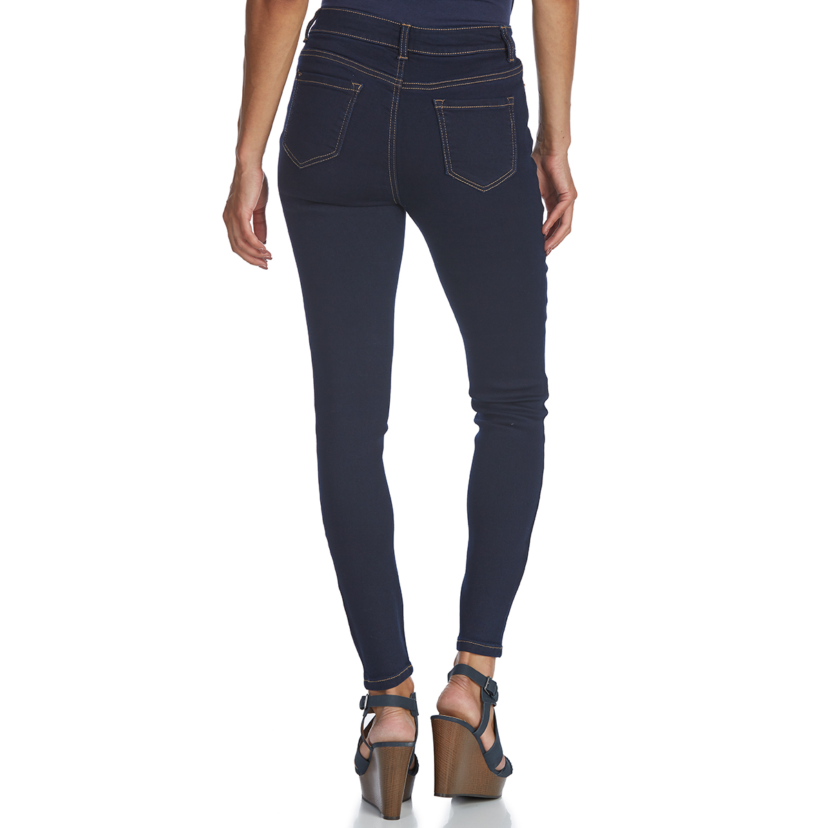 blue spice ankle skinny jeans