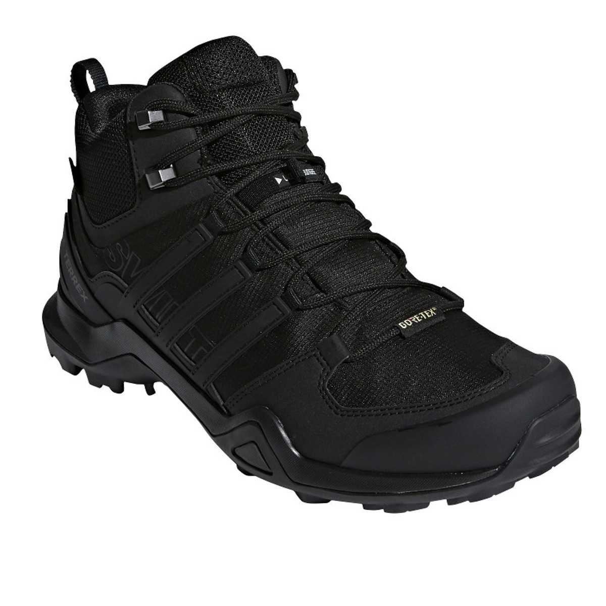 Adidas Men's Terrex Swift R2 Mid Gtx Hiking Boots - Black, 9