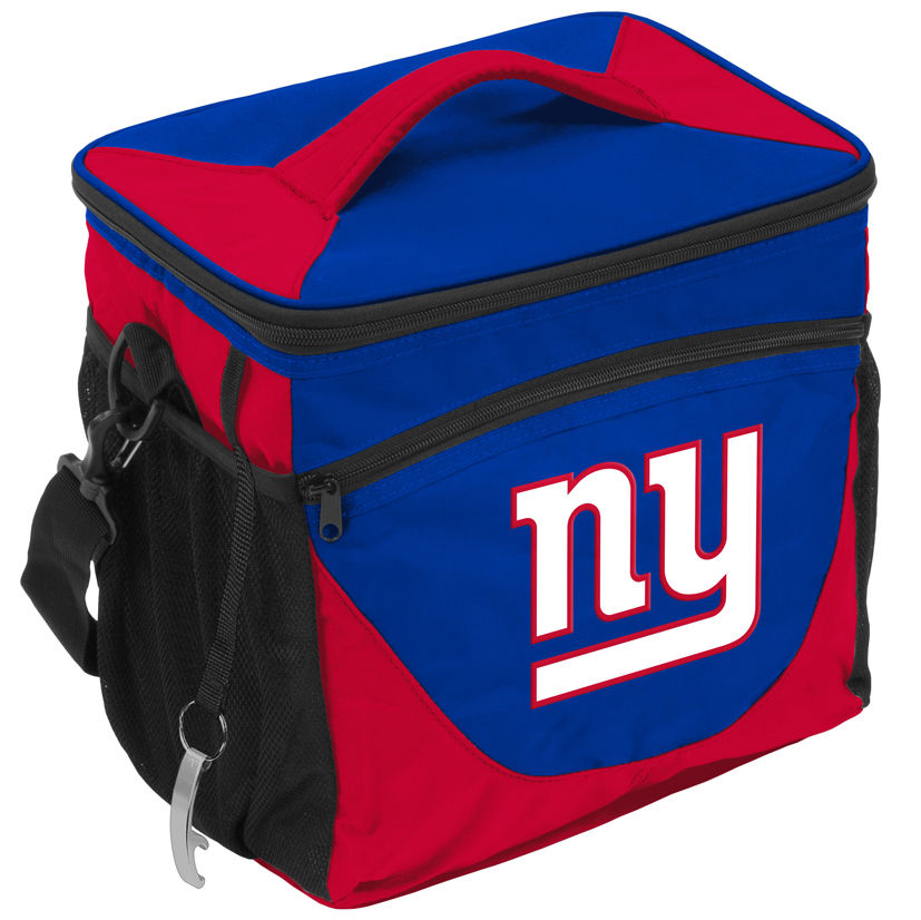 New York Giants 24-Can Cooler, Blue