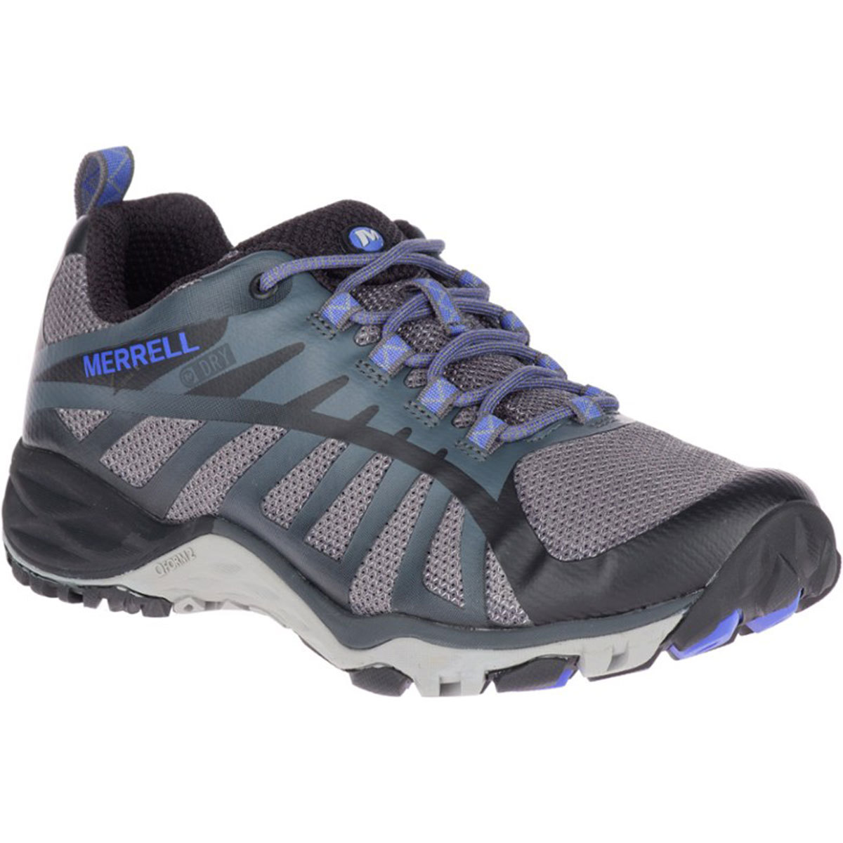 Merrell Women's Siren Edge Q2 Waterproof Low Hiking Shoes - Black, 9