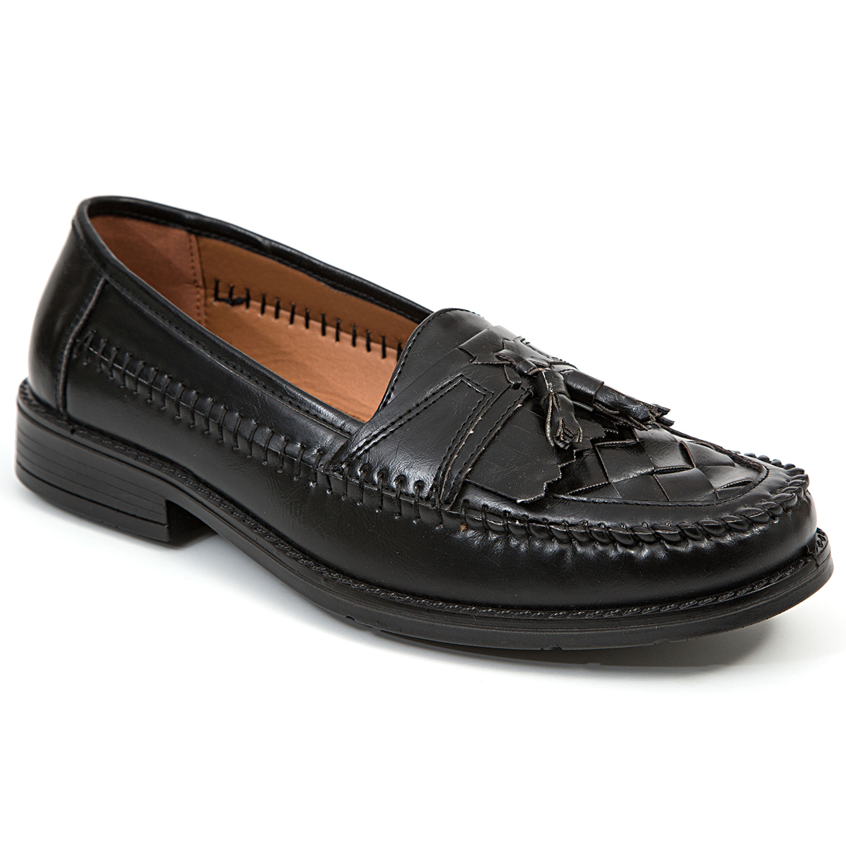 Deer Stags Men's Herman Slip-On Loafer Shoes - Black, 11.5W