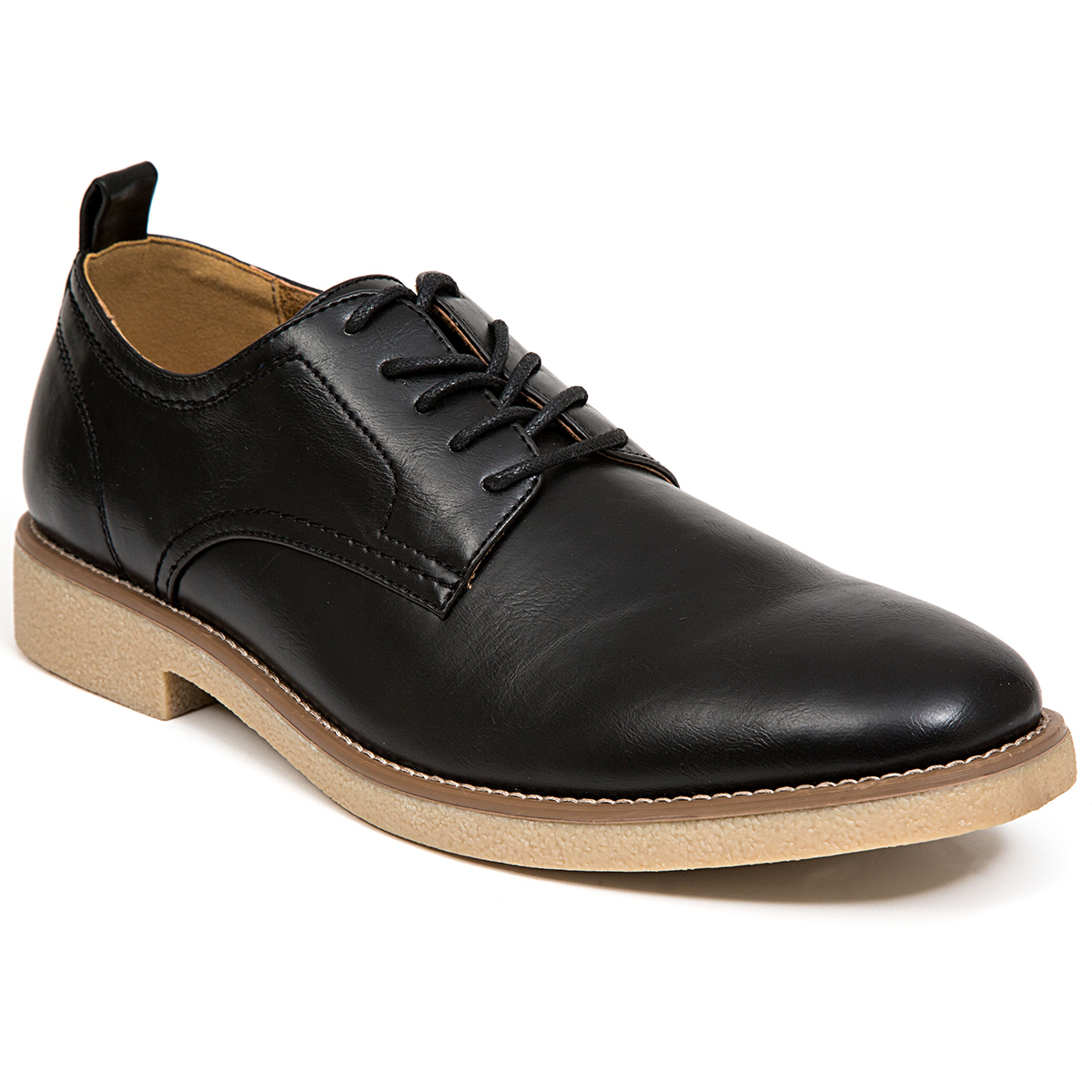 Deer Stags Men's Highland Lace-Up Oxford Dress Shoes - Black, 11.5