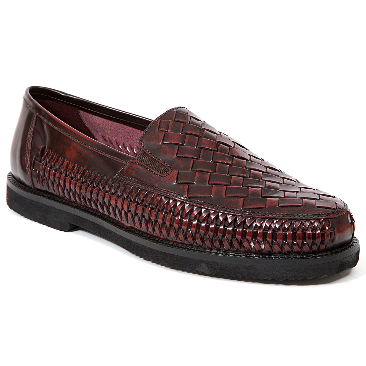 Deer Stags Men's Tijuana Loafer Shoe - Red, 9.5