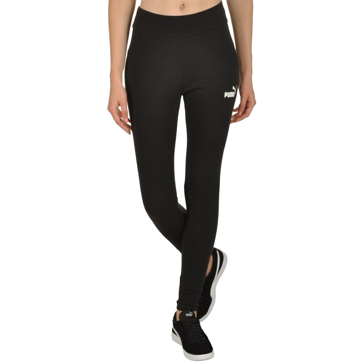 Puma Women's Essential Logo Leggings - Black, XL