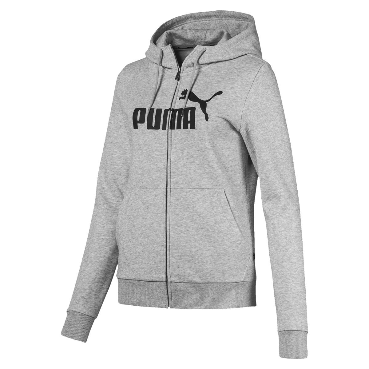 Puma Women's Essentials Fleece Pullover Hoodie - Black, M