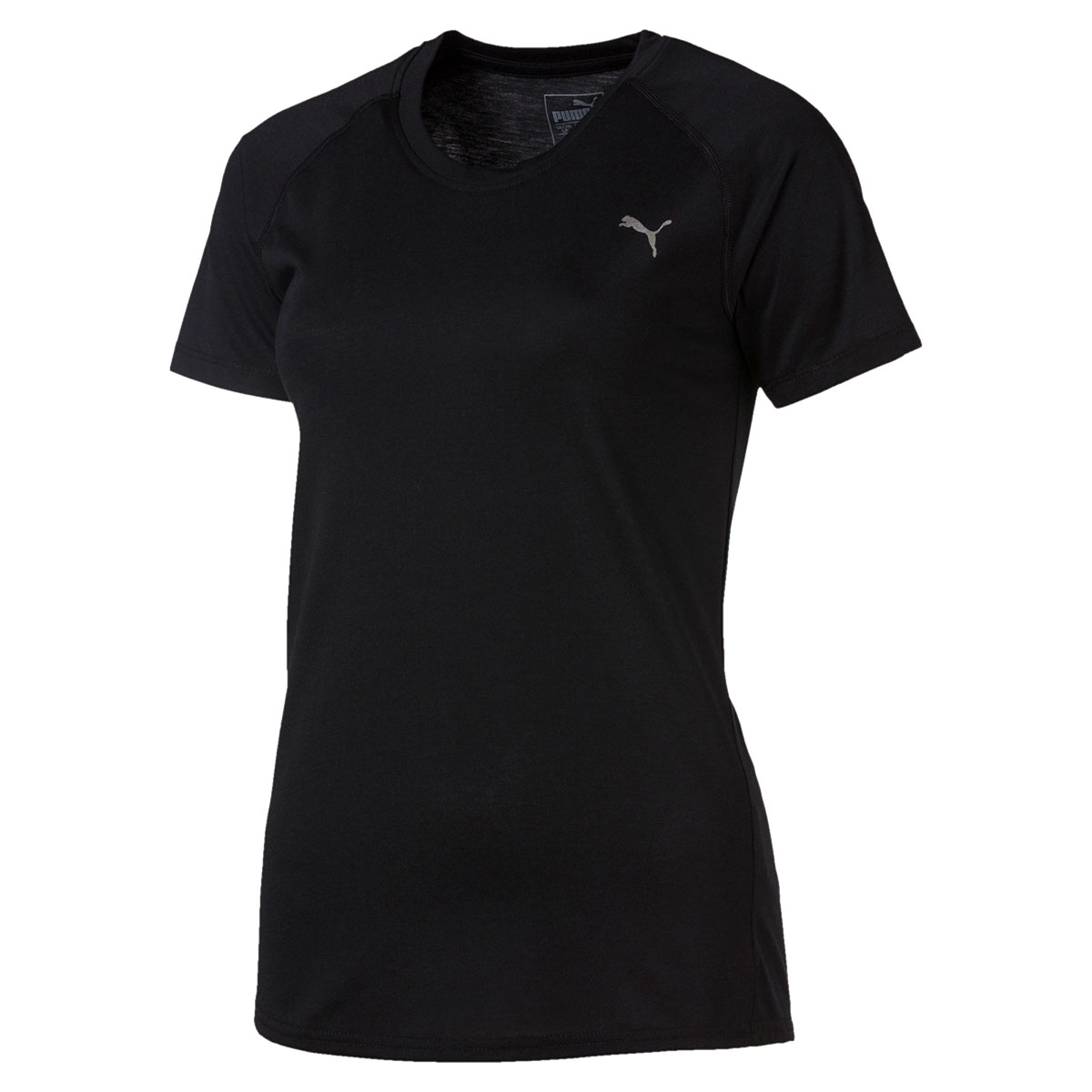 Puma Women's Training A.c.e. Raglan Short-Sleeve Tee - Black, M