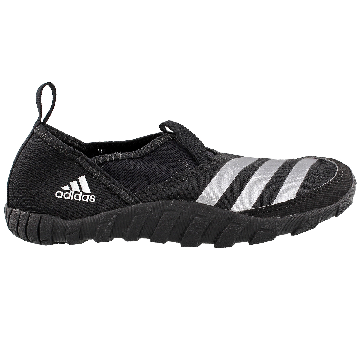 Adidas Kids' Jawpaw K Outdoor And Swim Slides - Black, 1