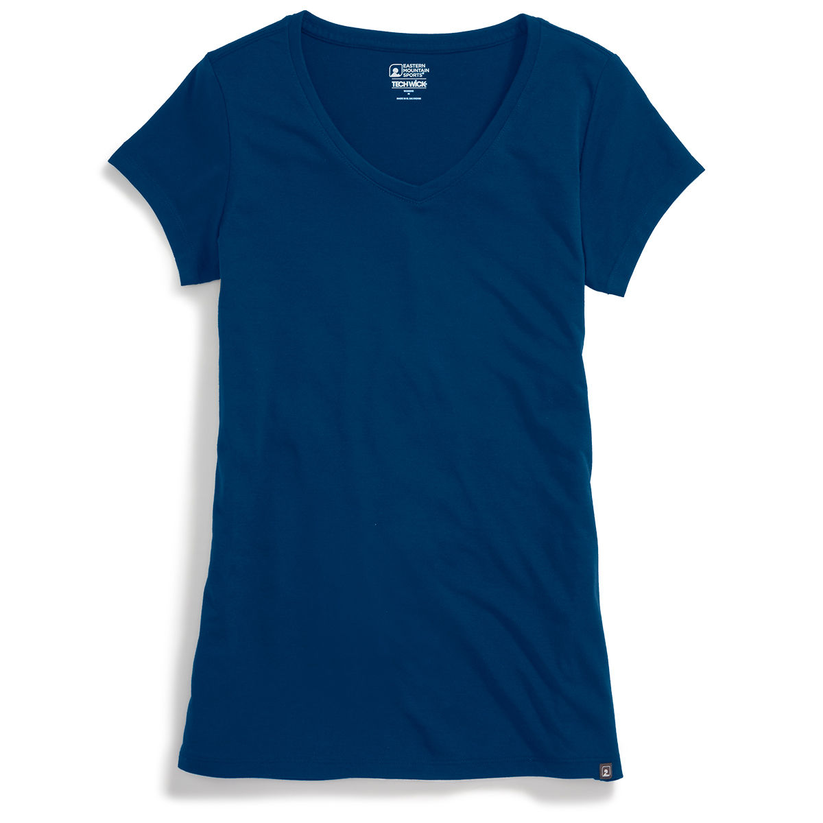 Emsa(R) Women's Techwicka(R) Vital V-Neck Short-Sleeve Tee - Blue, XS