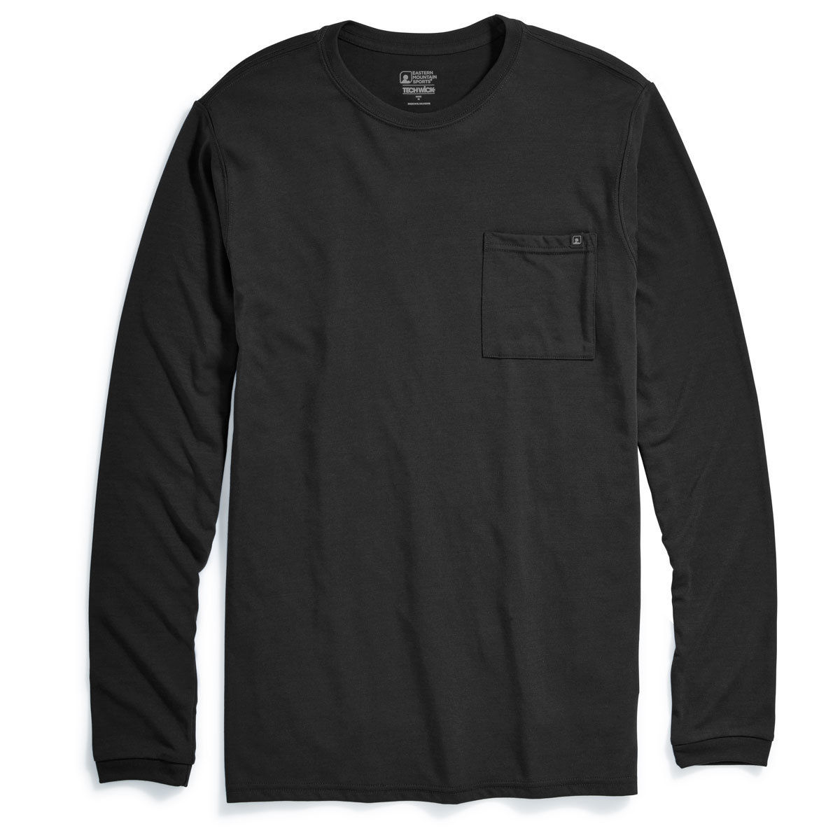 Emsa(R) Men's Techwicka(R) Vital Pocket Long-Sleeve Tee - Black, L