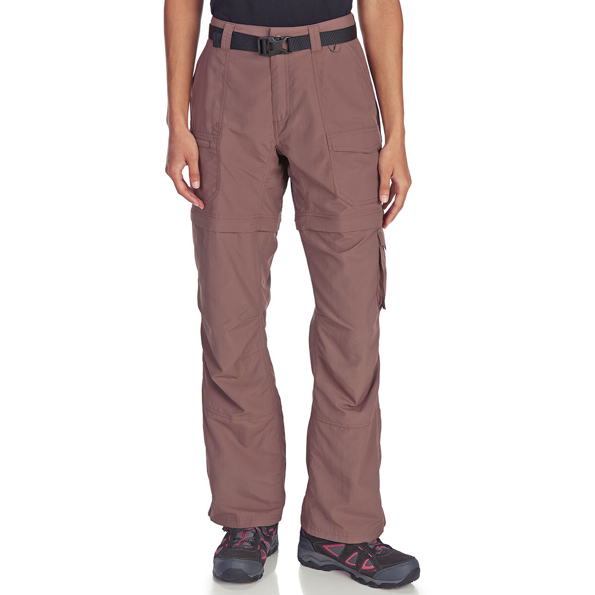 Ems Women's Camp Cargo Zip-Off Pants - Black, 0/R