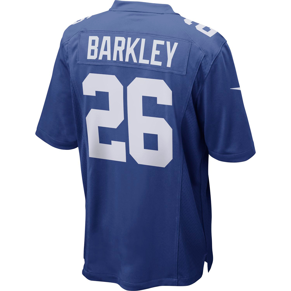 Nike Men's New York Giants Saquon Barkley Short-Sleeve Game Jersey
