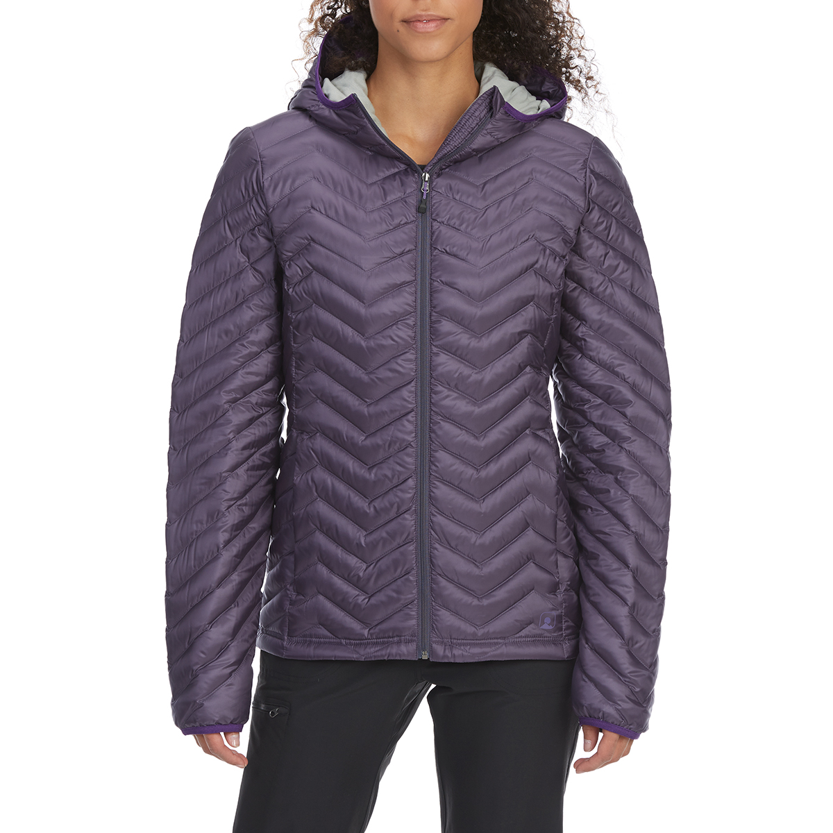 Ems Women's Feather Pack Hooded Jacket - Black, XS