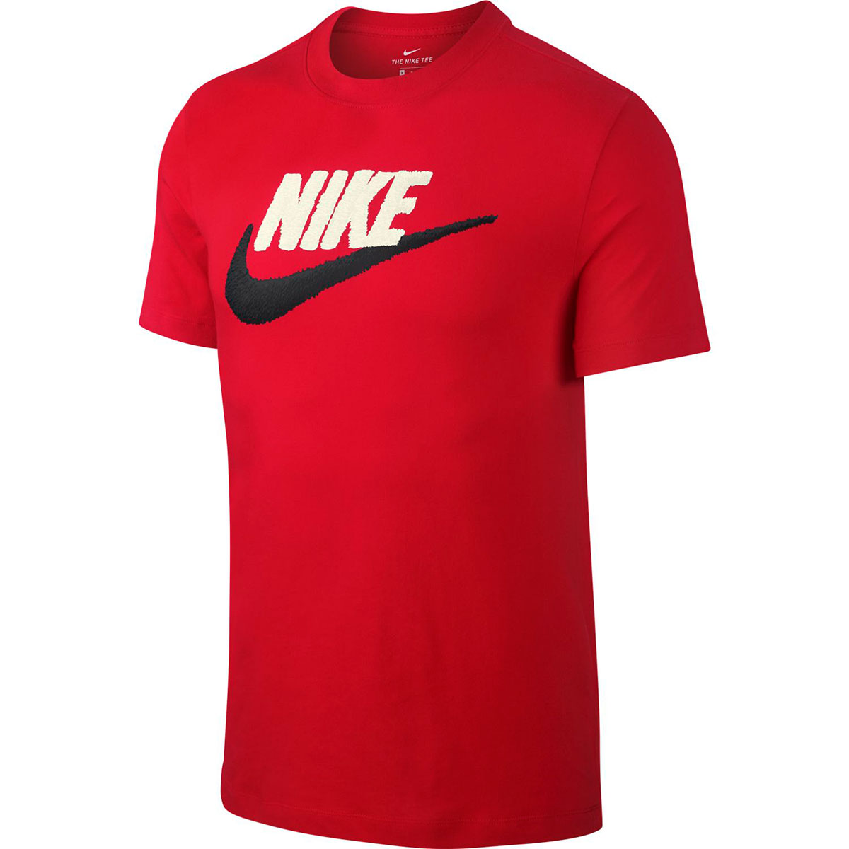 Nike Men's Brand Mark Short-Sleeve Tee - Red, L