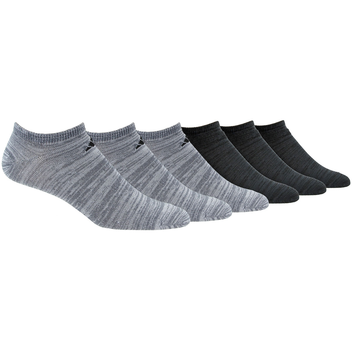 Adidas Men's Superlite No Show Socks, Pack Of 6