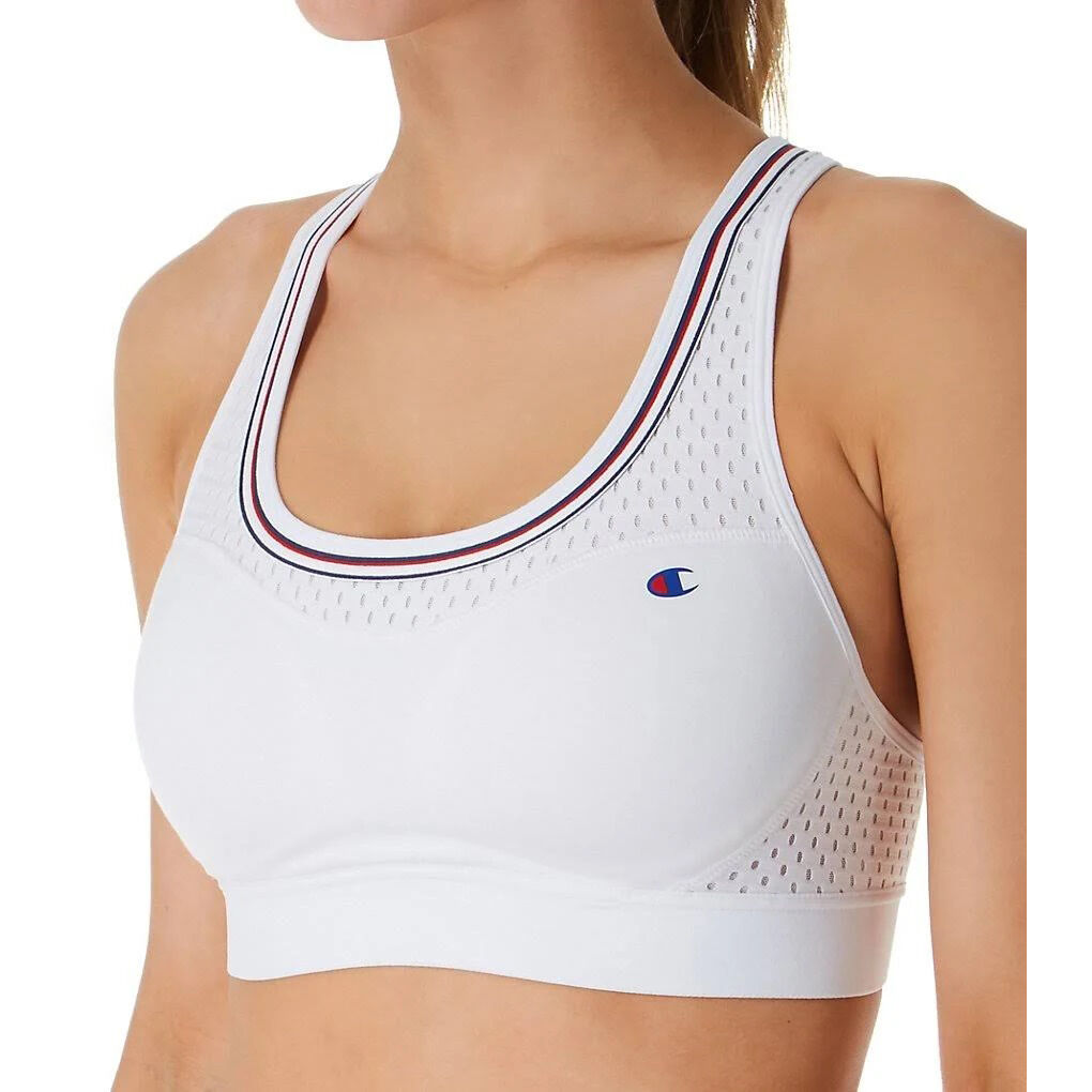 Champion Women's The Authentic Sports Bra - White, S