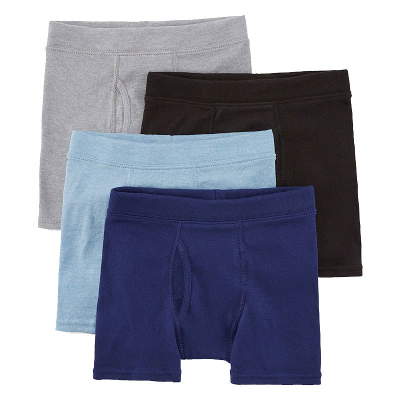 Hanes Boys' Comfortsoft Boxer Briefs, 4-Pack - Various Patterns, L