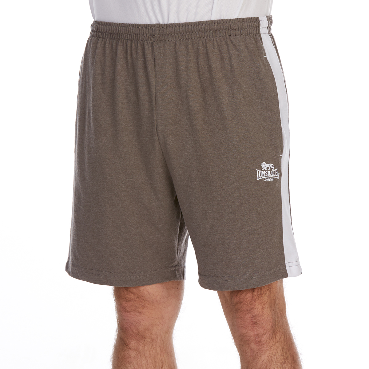 Lonsdale Men's Jersey Shorts - Black, 3XL