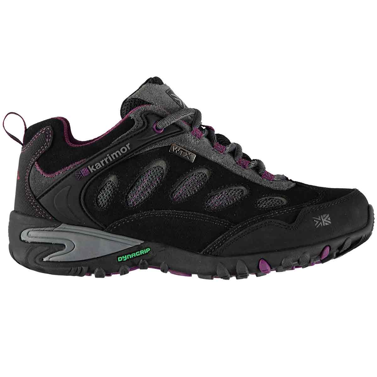 Karrimor Women's Ridge Wtx Waterproof Low Hiking Shoes - Black, 6