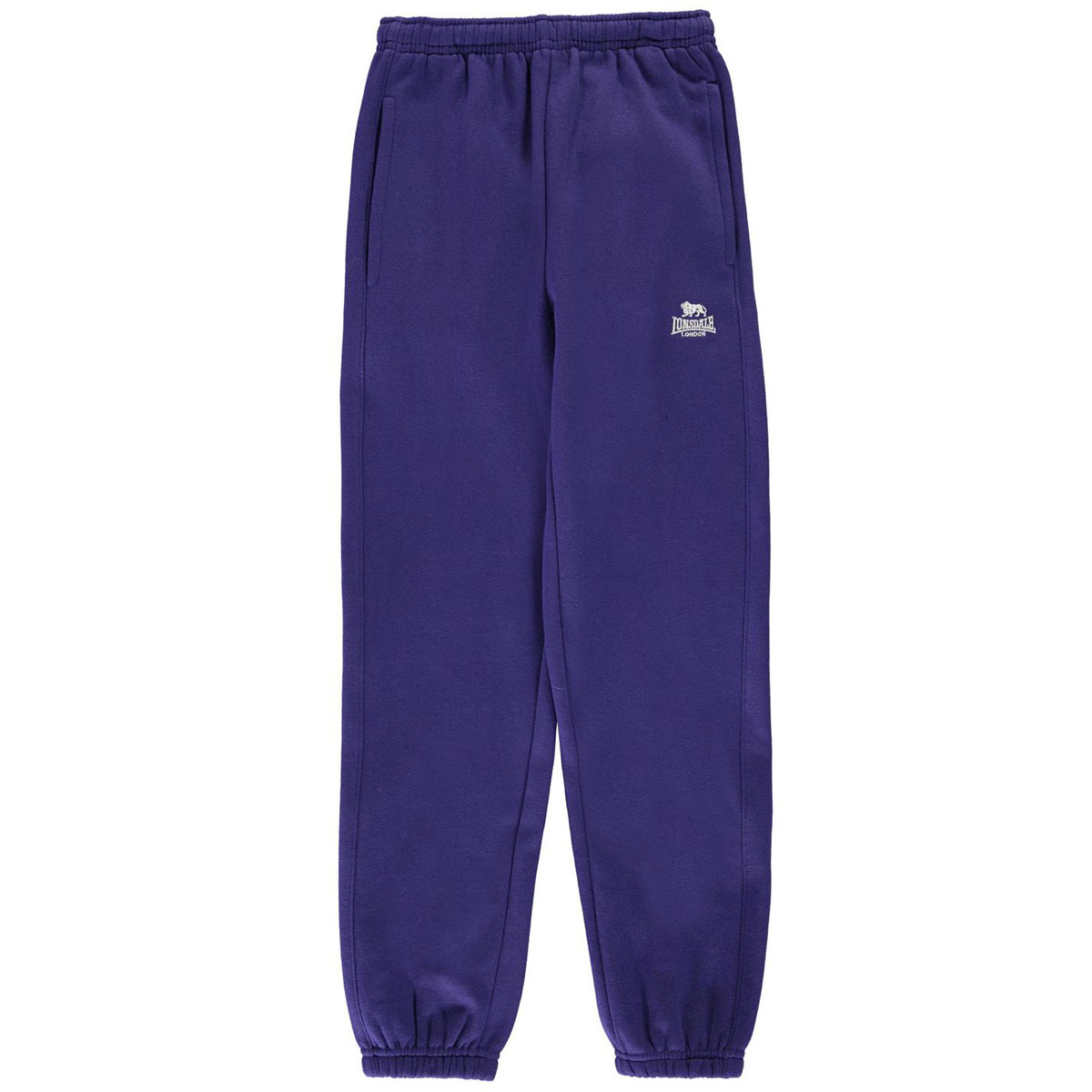 Lonsdale Big Boys' Closed Hem Fleece Pants - Blue, 9-10