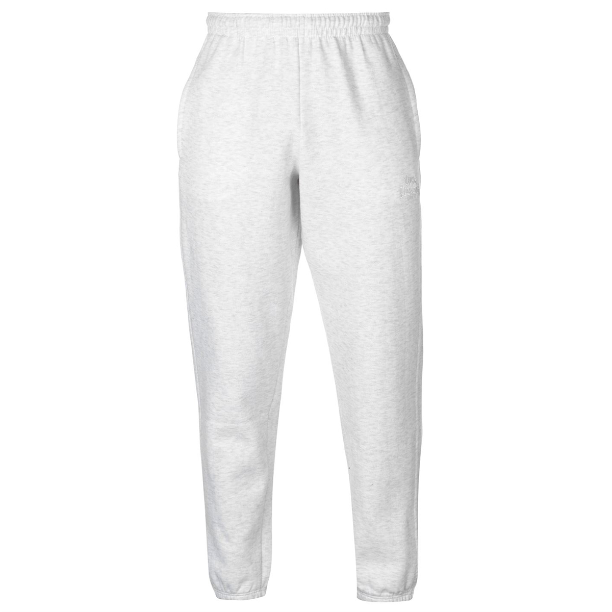 Lonsdale Men's Fleece Track Pants - White, L