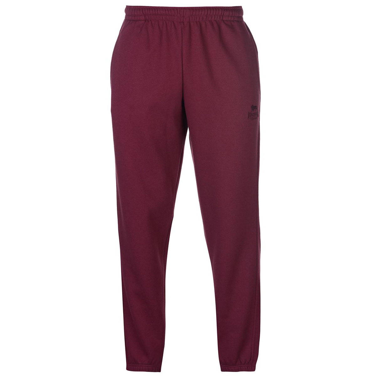 Lonsdale Men's Fleece Track Pants - Red, M