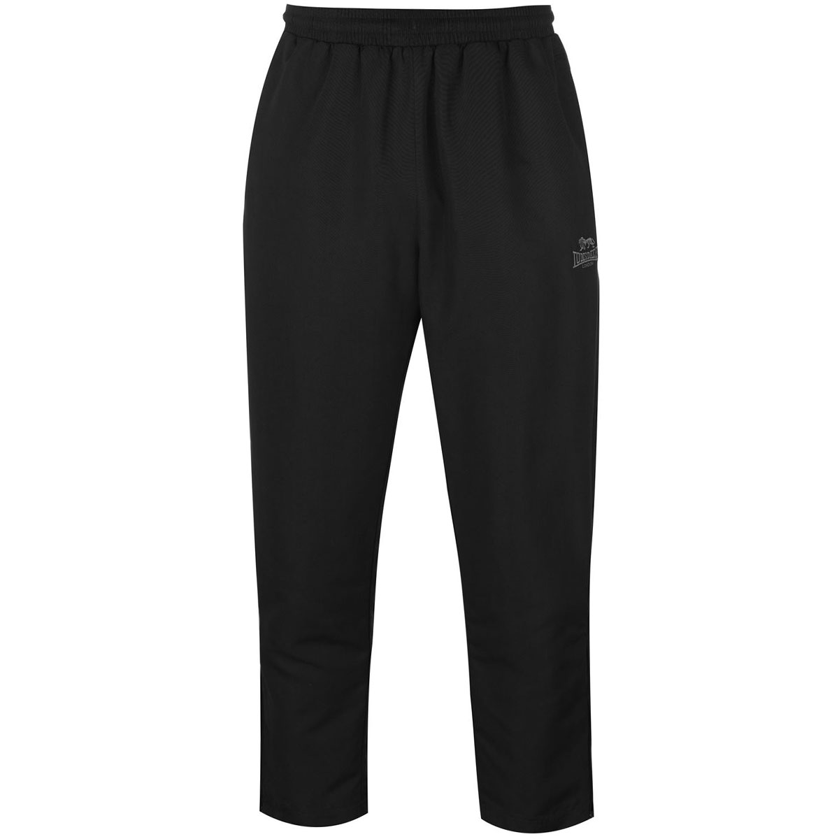 Lonsdale Men's Poly Pants - Black, XXL