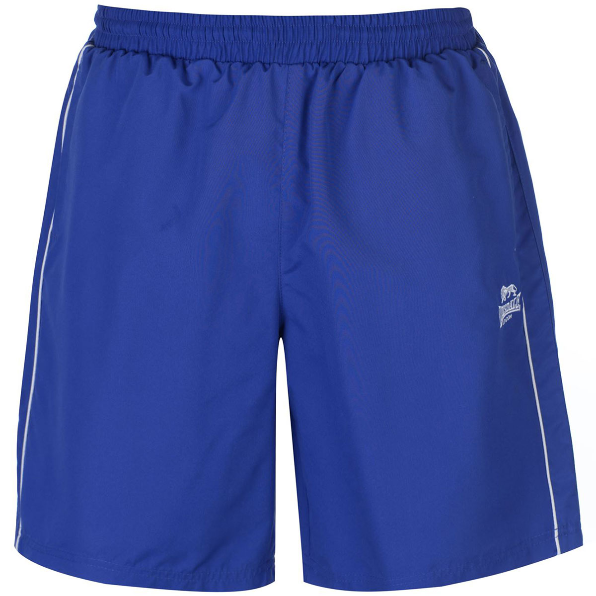 Lonsdale Men's Pocketed Woven Shorts - Blue, 4XL