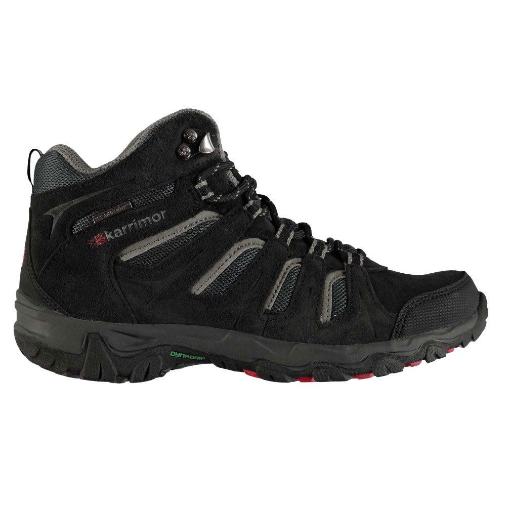 Karrimor Big Boys' Mount Mid Waterproof Hiking Shoes - Black, 7
