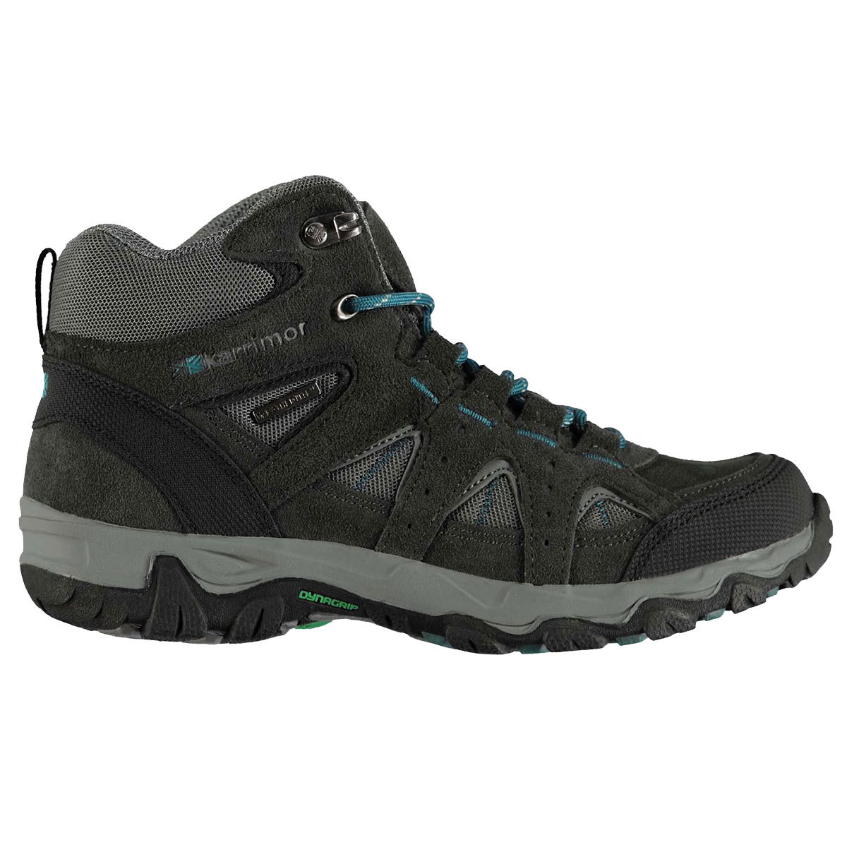 Karrimor Big Boys' Mount Mid Waterproof Hiking Shoes - Black, 6.5