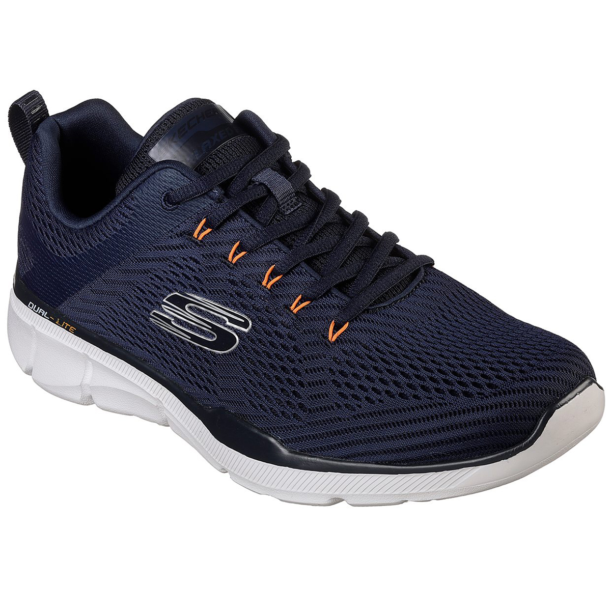 Skechers Men's Relaxed Fit: Equalizer 3.0 Sneakers, Extra Wide - Blue, 10