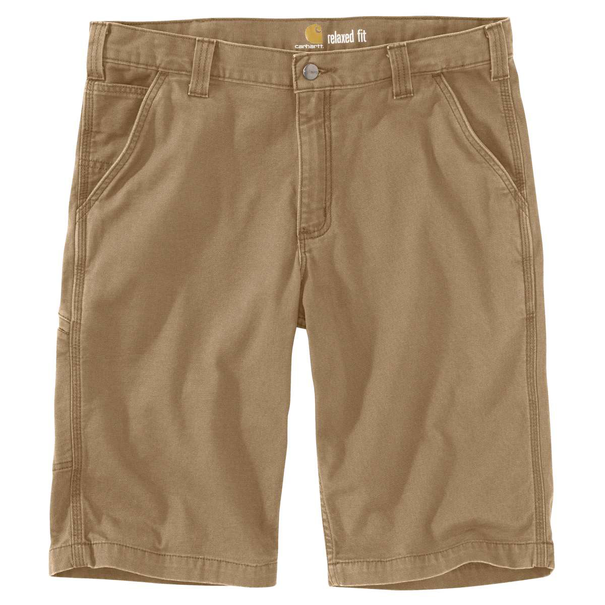 Carhartt Men's Rugged Flex 13 Inch Rigby Shorts - Brown, 32