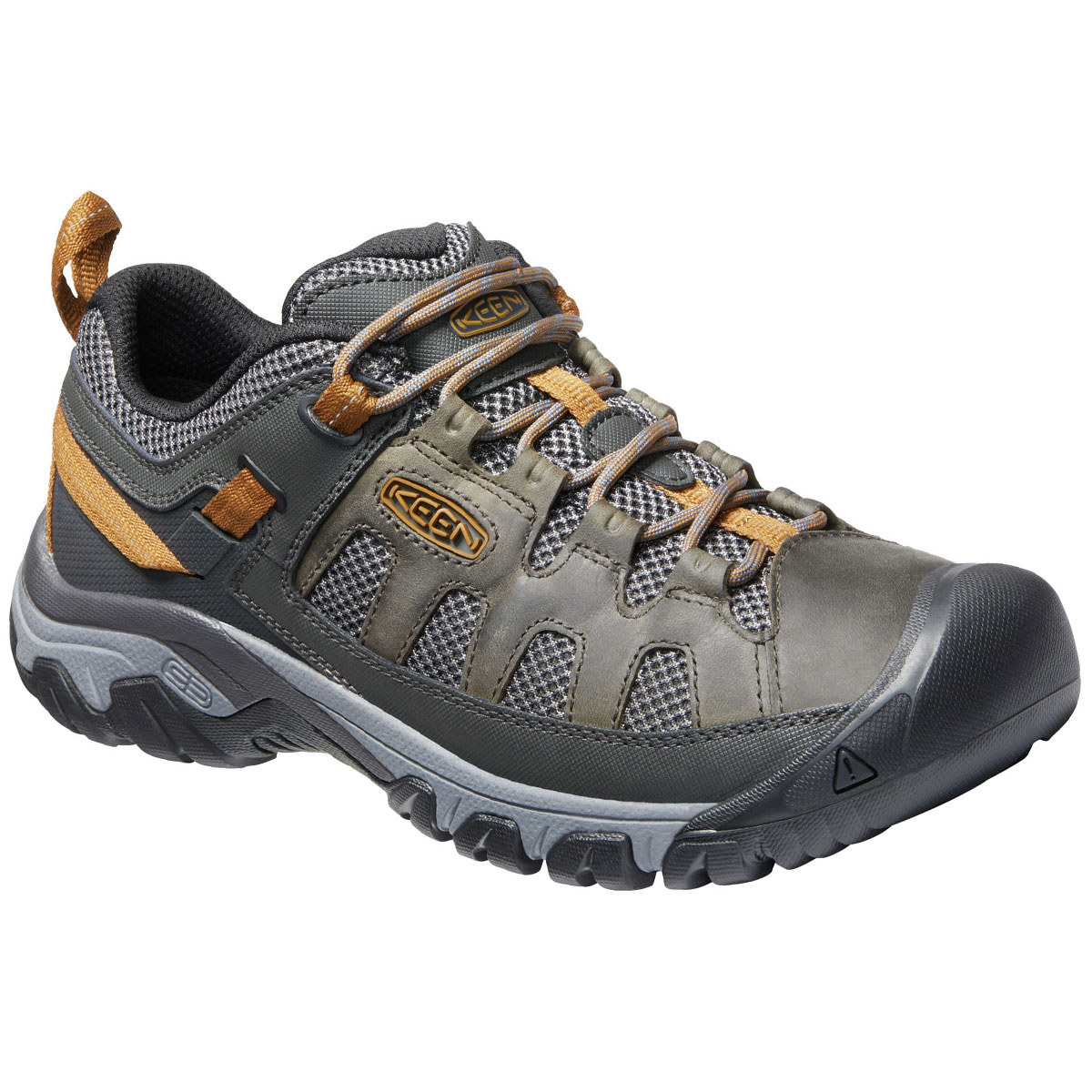 Keen Men's Targhee Vent Low Hiking Shoes - Brown, 11