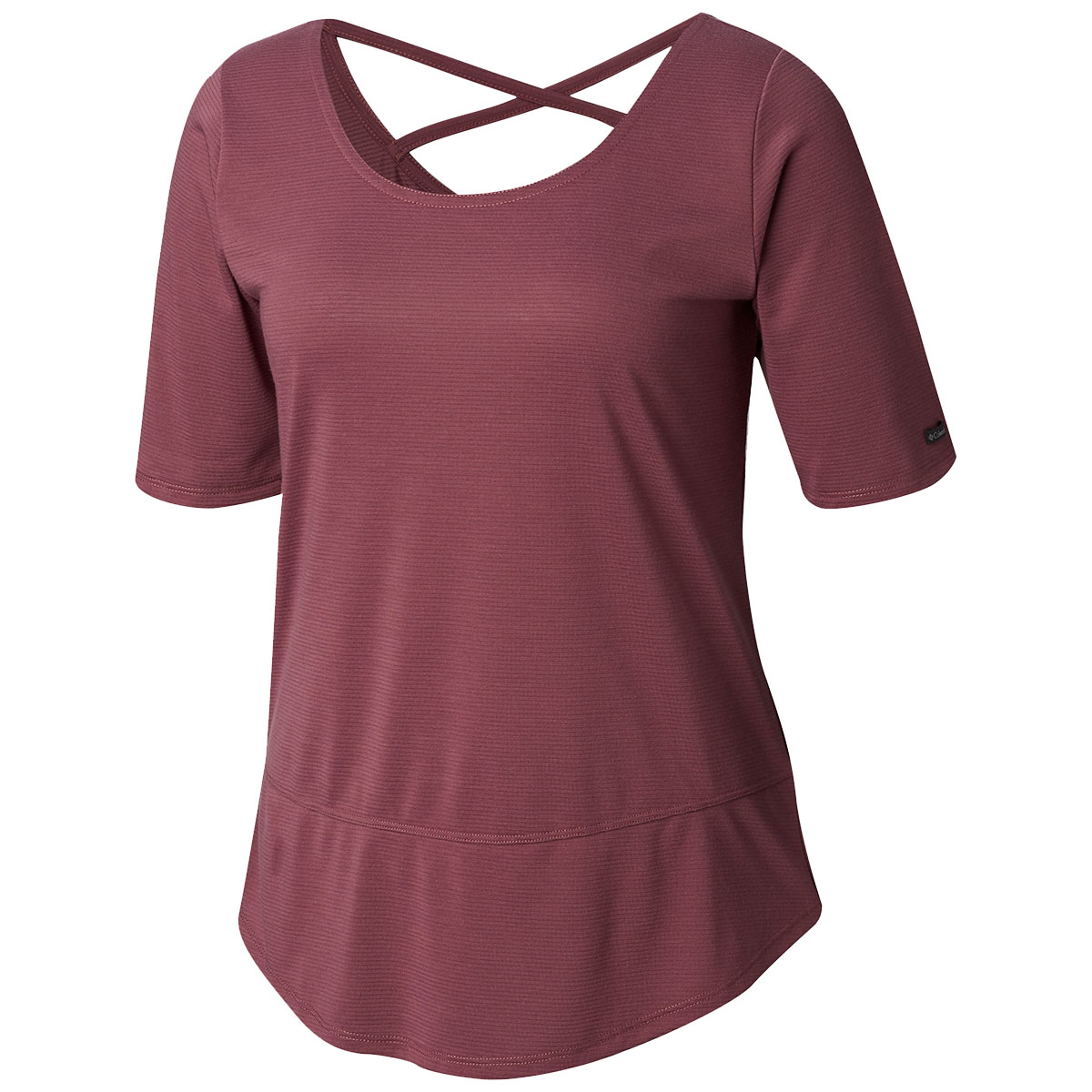 Columbia Women's Anytime Casual Short-Sleeve Shirt - Purple, M