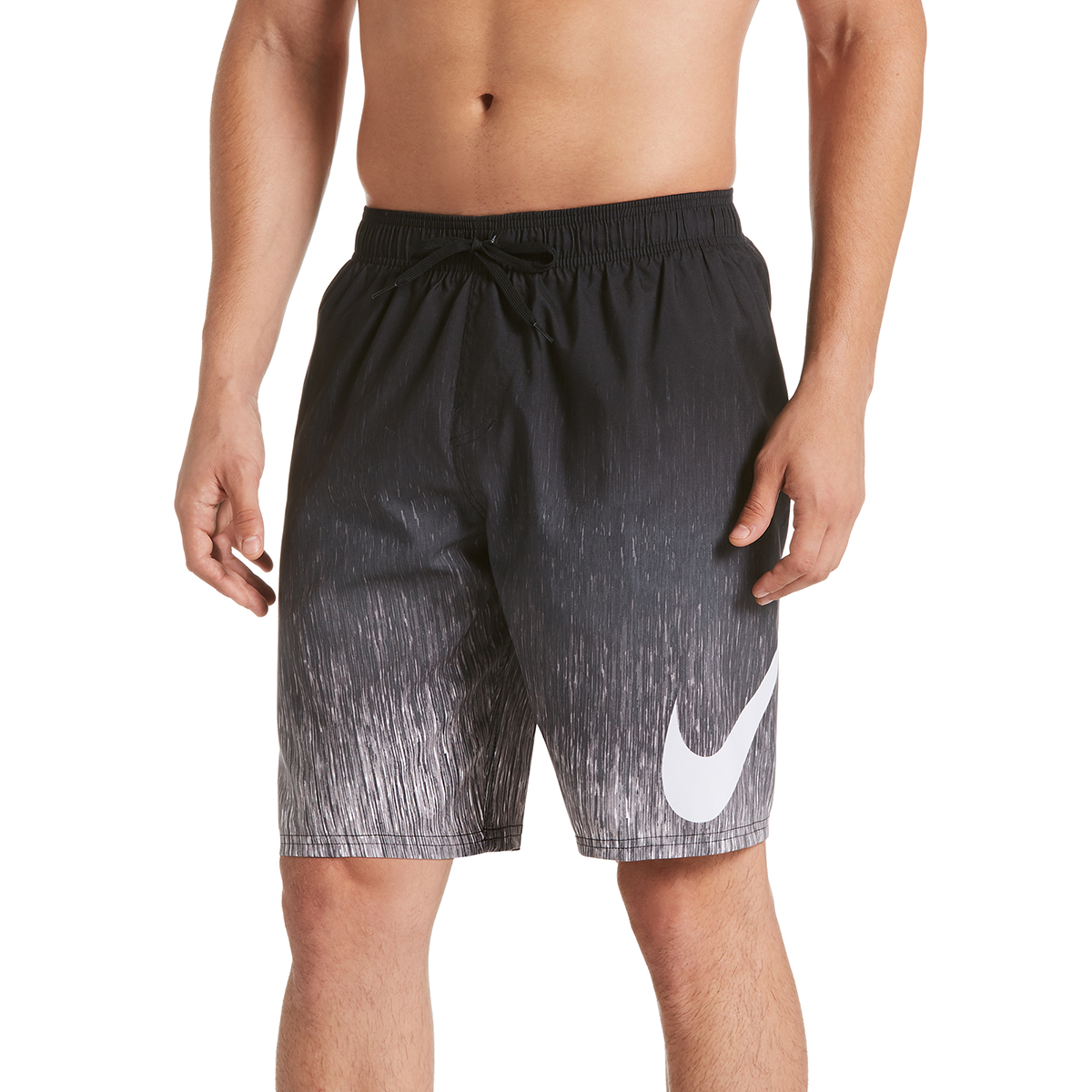 Nike Men's 9 In. Rush Ombre Breaker Volley Swim Shorts - Black, XXL