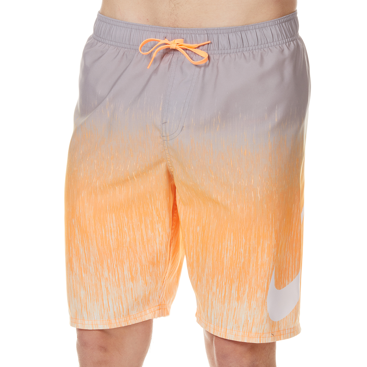 Nike Men's 9 In. Rush Ombre Breaker Volley Swim Shorts - Orange, XL