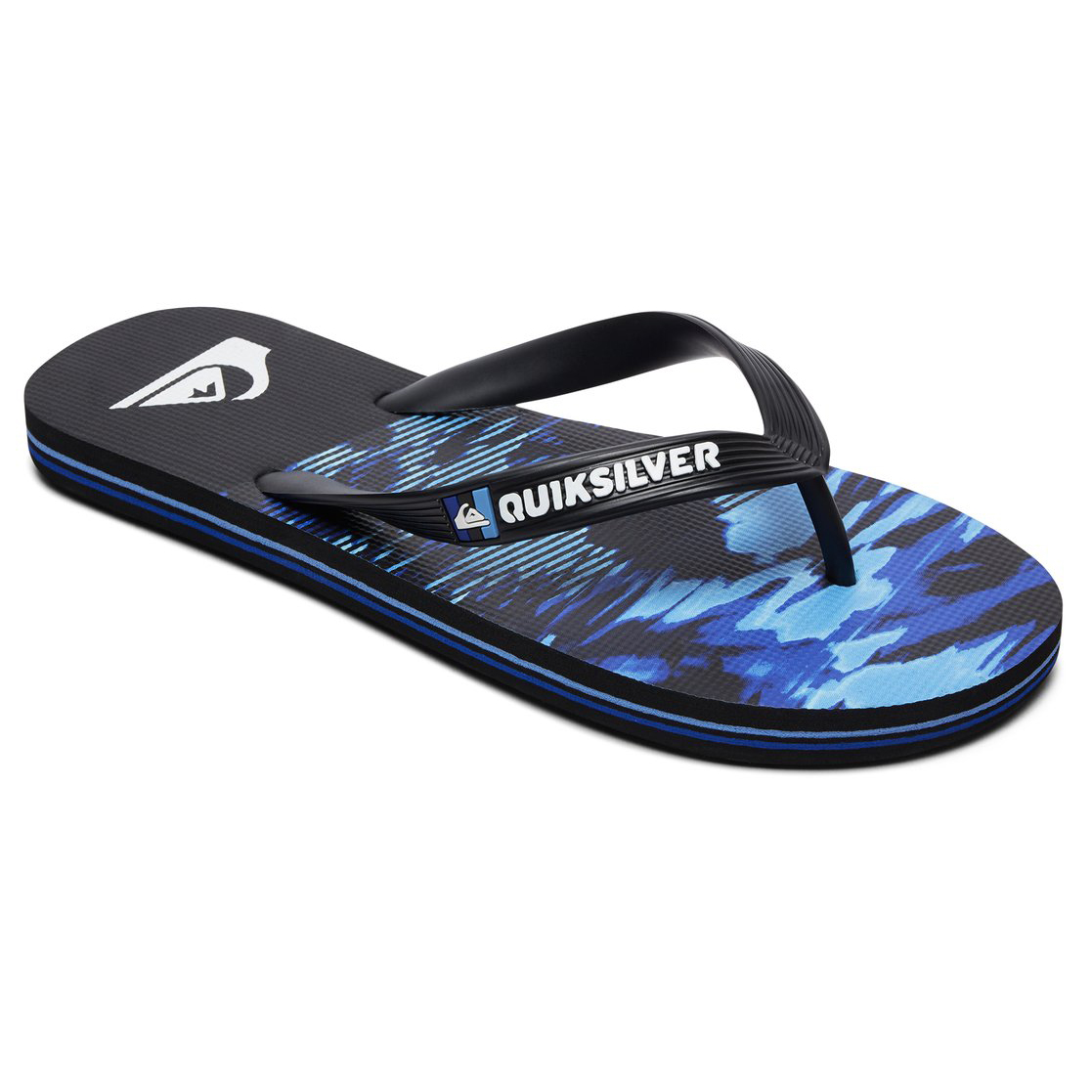 Quiksilver Boys' Molokai Night Marcher Flip-Flops - Black, 4