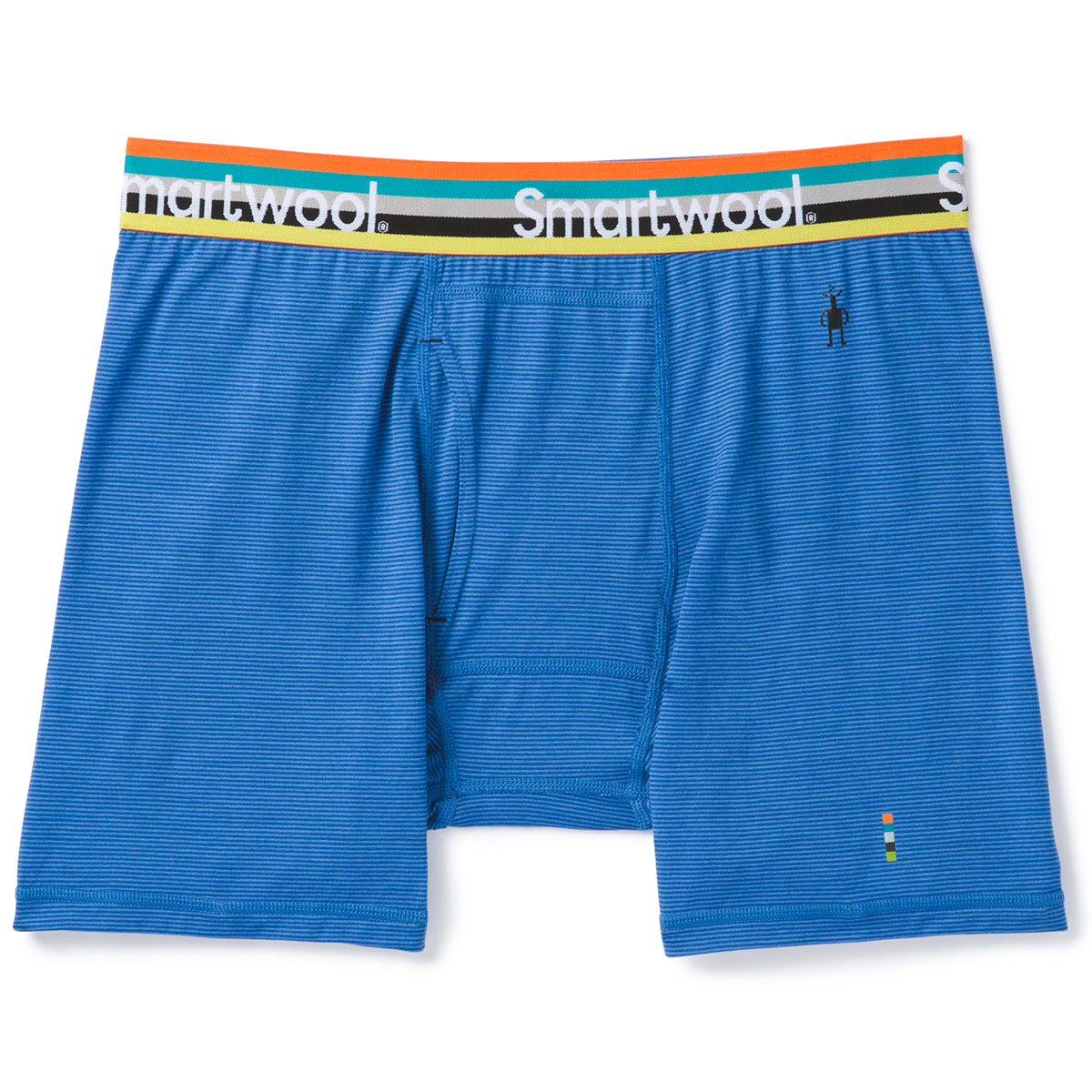 Smartwool Men's Merino 150 Micro Stripe Boxer Briefs - Blue, M