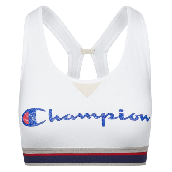 Champion Women's The Authentic Sports Bra - White, M