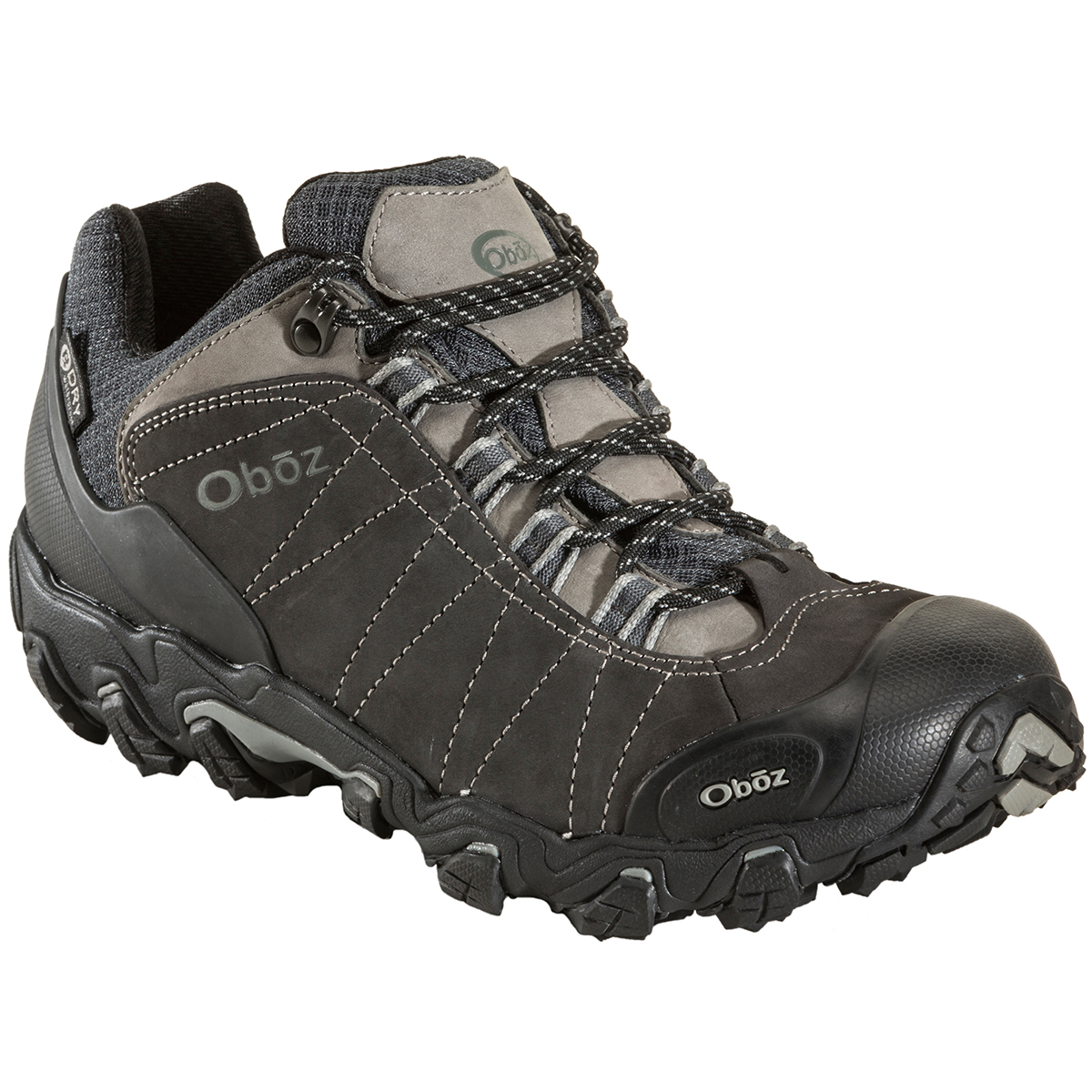 Oboz Men's Bridger Low B-Dry Waterproof Hiking Shoes, Wide